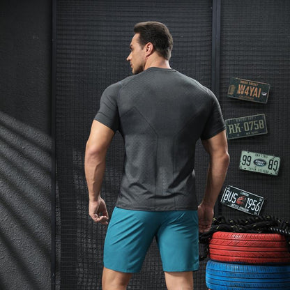3 Pack - Ultra Comfy Performance Menswear T-Shirts Crewneck Fabric Stretch Gym