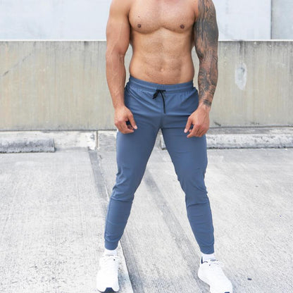 Motiontech Men'S Super Comfortable Joggers with Silk Cooling Technology & Reflective Details for Enhanced Visibility in Low Light