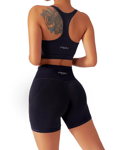 Athletic Woman High Waist Workout Shorts Gym Outfits
