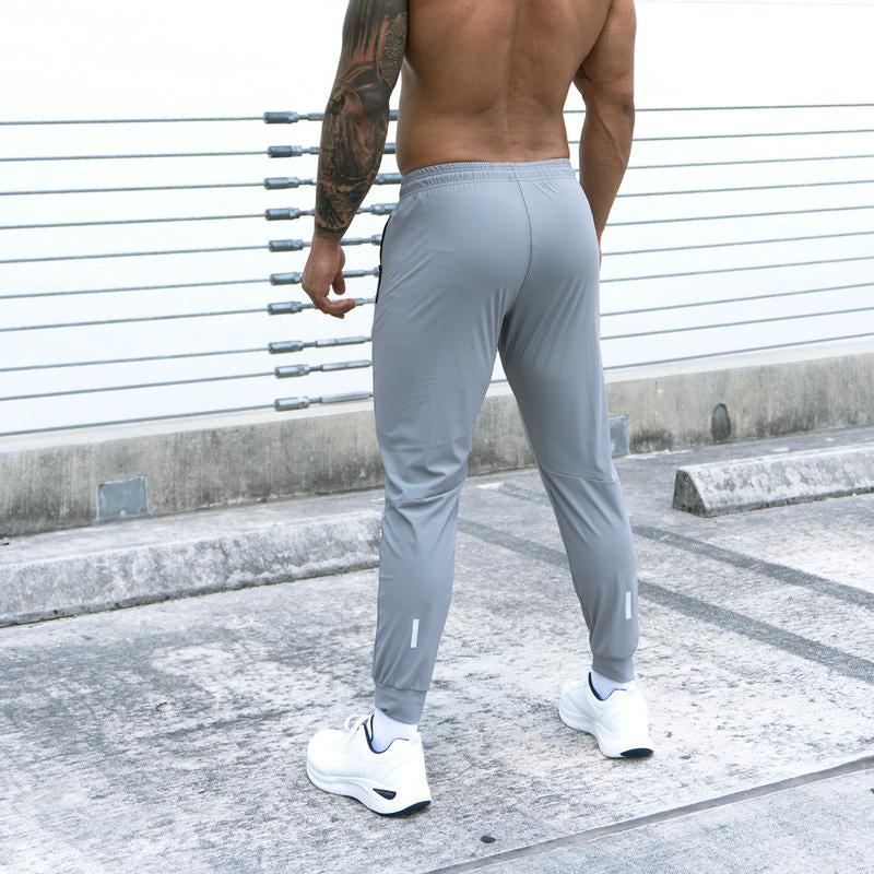 Moov Motiontech Cooling Joggers for Men - Super Comfortable and Durable Workout Pants with Reflective Details