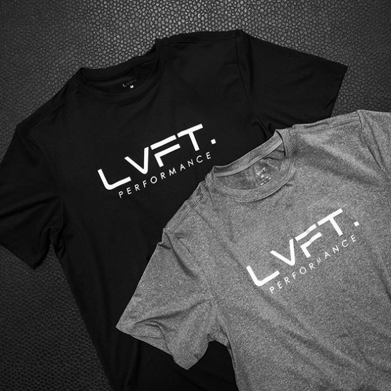 LIVE FIT Mens Gym Top LVFT Training Exercise Sports T-Shirt Vest for Work Out