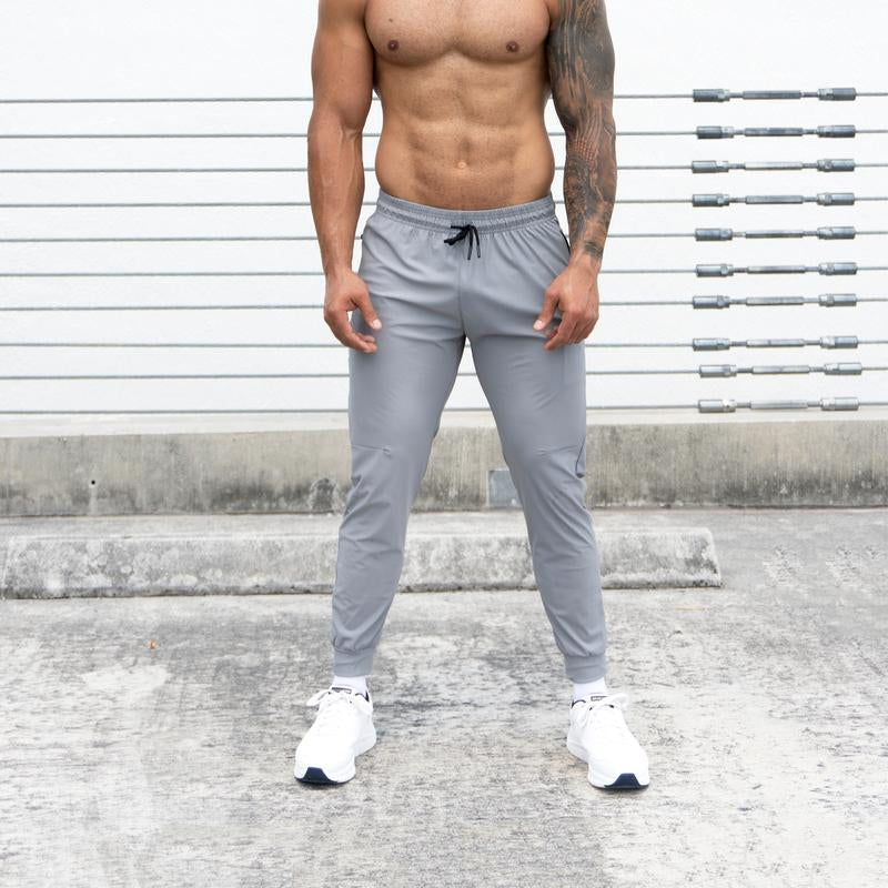 Moov Motiontech Cooling Joggers for Men - Super Comfortable and Durable Workout Pants with Reflective Details
