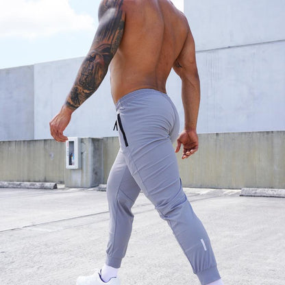 Moov Motiontech Cooling Joggers for Men - Super Comfortable and Durable Workout Pants with Reflective Details