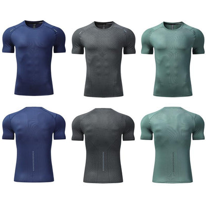 3 Pack - Ultra Comfy Performance Menswear T-Shirts Crewneck Fabric Stretch Gym