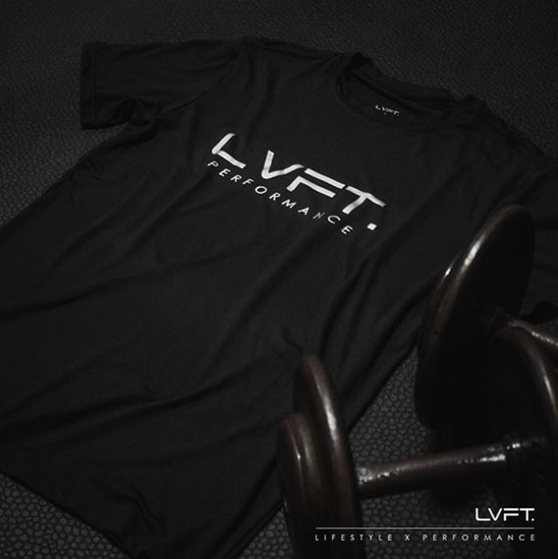 LIVE FIT Mens Gym Top LVFT Training Exercise Sports T-Shirt Vest for Work Out