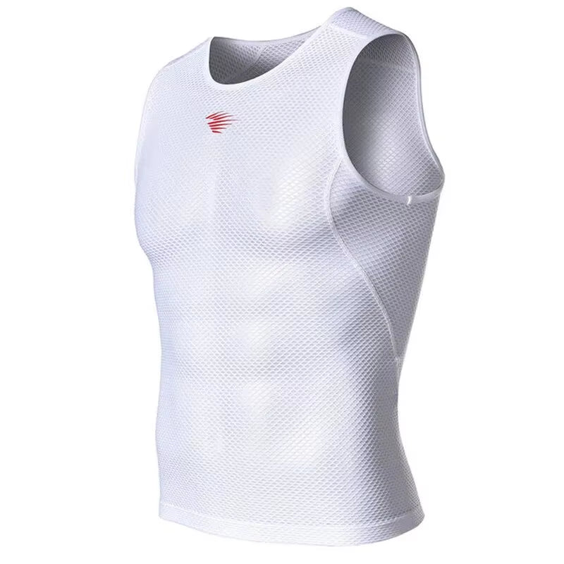 Cycling Vests Men MTB Jersey Sports Wear Active Tops Base Layer Running Gym Mesh Breathable Bicycle Clothing Sleeveless
