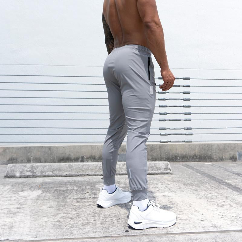 Moov Motiontech Cooling Joggers for Men - Super Comfortable and Durable Workout Pants with Reflective Details