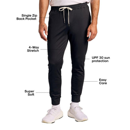 True Classic Active Joggers - Premium Comfort Fit, Moisture-Wicking, Stretch Fabric, Everyday Athleisure, Perfect for Workouts & Casual Wear Banded Bottom Sweatpants