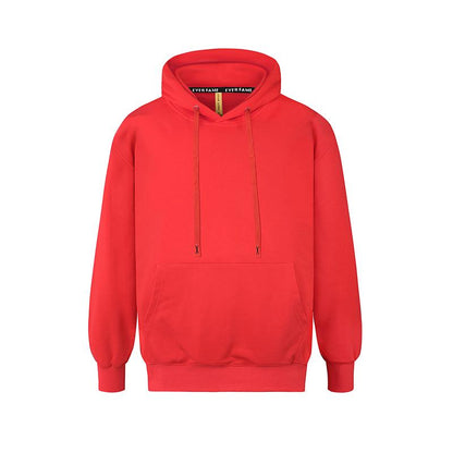 Mens Hooded Sweatshirts Casual Lightweight Hoodie Solid Color Long Sleeve Athletic Sweatshirts with Pocket Menswear Sweaters Pullover