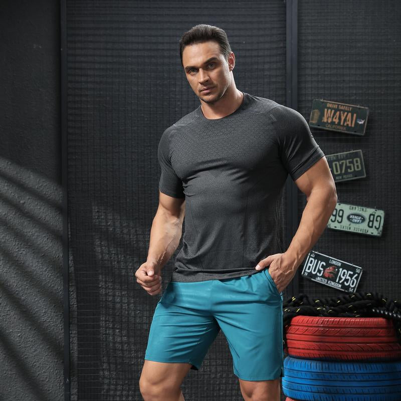 3 Pack - Ultra Comfy Performance Menswear T-Shirts Crewneck Fabric Stretch Gym