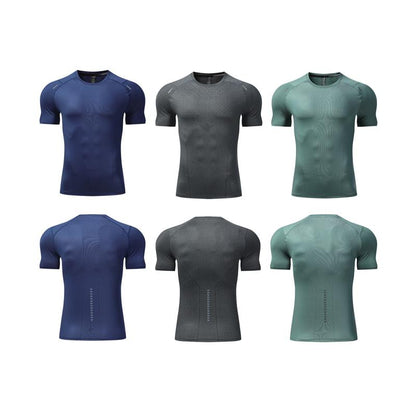 3 Pack - Ultra Comfy Performance Menswear T-Shirts Crewneck Fabric Stretch Gym