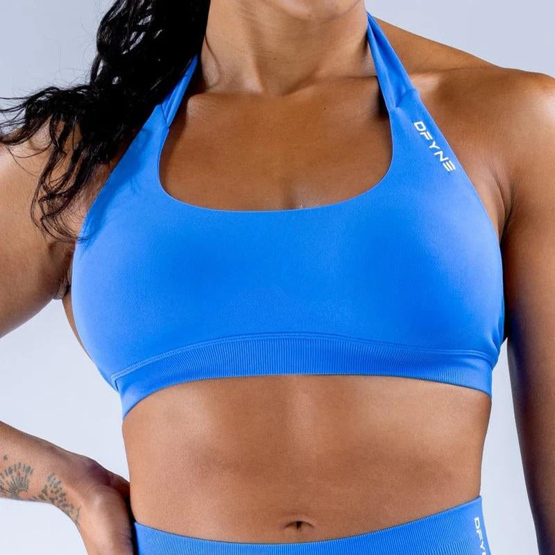 Impact Sports Bra, Women Gym Bra, Halter Bra for Gym and Yoga, Active Wear, Fitness Fashion