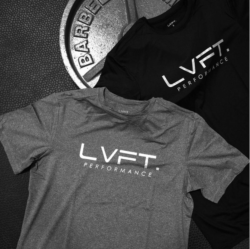 LIVE FIT Mens Gym Top LVFT Training Exercise Sports T-Shirt Vest for Work Out