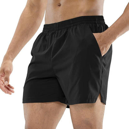 MIER Men'S 5‘’ Running Shorts, Lightweight Quick Dry Comfy Breathable Elastic Waist Athletic Shorts with Drawstring, for Running Gym Workout Joggers, Tiktok Shop Store, Year End Sale #Dealsforyoudays