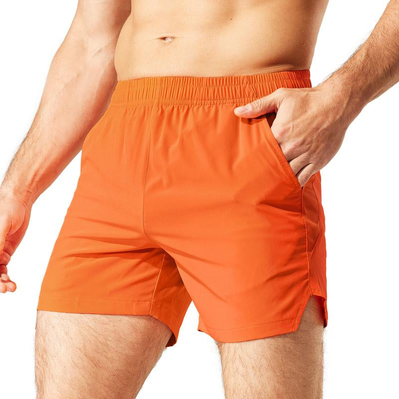 MIER Men'S 5‘’ Running Shorts, Lightweight Quick Dry Comfy Breathable Elastic Waist Athletic Shorts with Drawstring, for Running Gym Workout Joggers, Tiktok Shop Store, Year End Sale #Dealsforyoudays