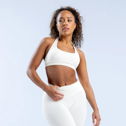 Impact Sports Bra, Women Gym Bra, Halter Bra for Gym and Yoga, Active Wear, Fitness Fashion