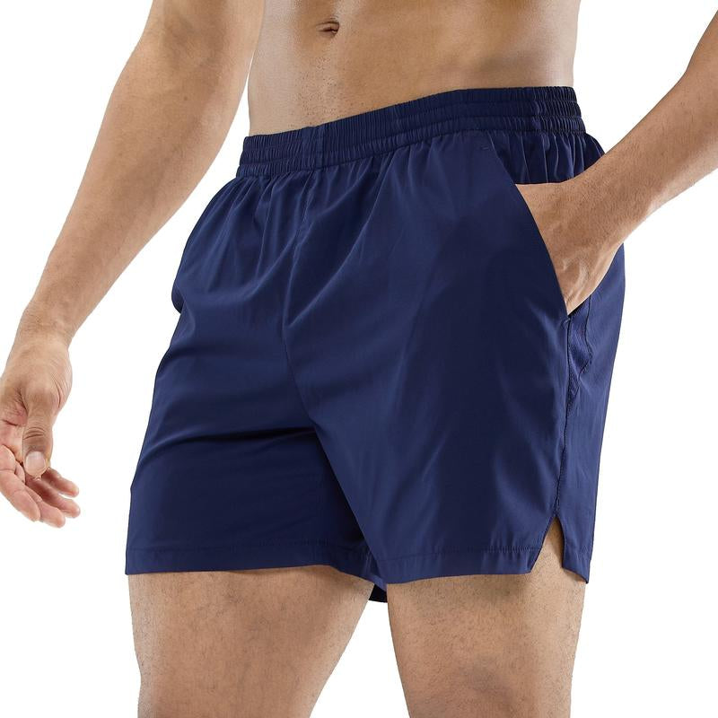 MIER Men'S 5‘’ Running Shorts, Lightweight Quick Dry Comfy Breathable Elastic Waist Athletic Shorts with Drawstring, for Running Gym Workout Joggers, Tiktok Shop Store, Year End Sale #Dealsforyoudays