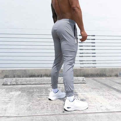 Moov Motiontech Cooling Joggers for Men - Super Comfortable and Durable Workout Pants with Reflective Details