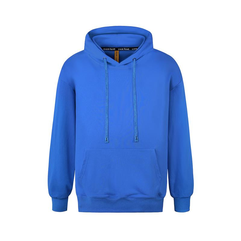 Mens Hooded Sweatshirts Casual Lightweight Hoodie Solid Color Long Sleeve Athletic Sweatshirts with Pocket Menswear Sweaters Pullover