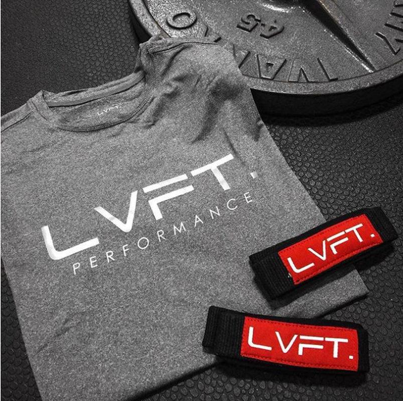 LIVE FIT Mens Gym Top LVFT Training Exercise Sports T-Shirt Vest for Work Out